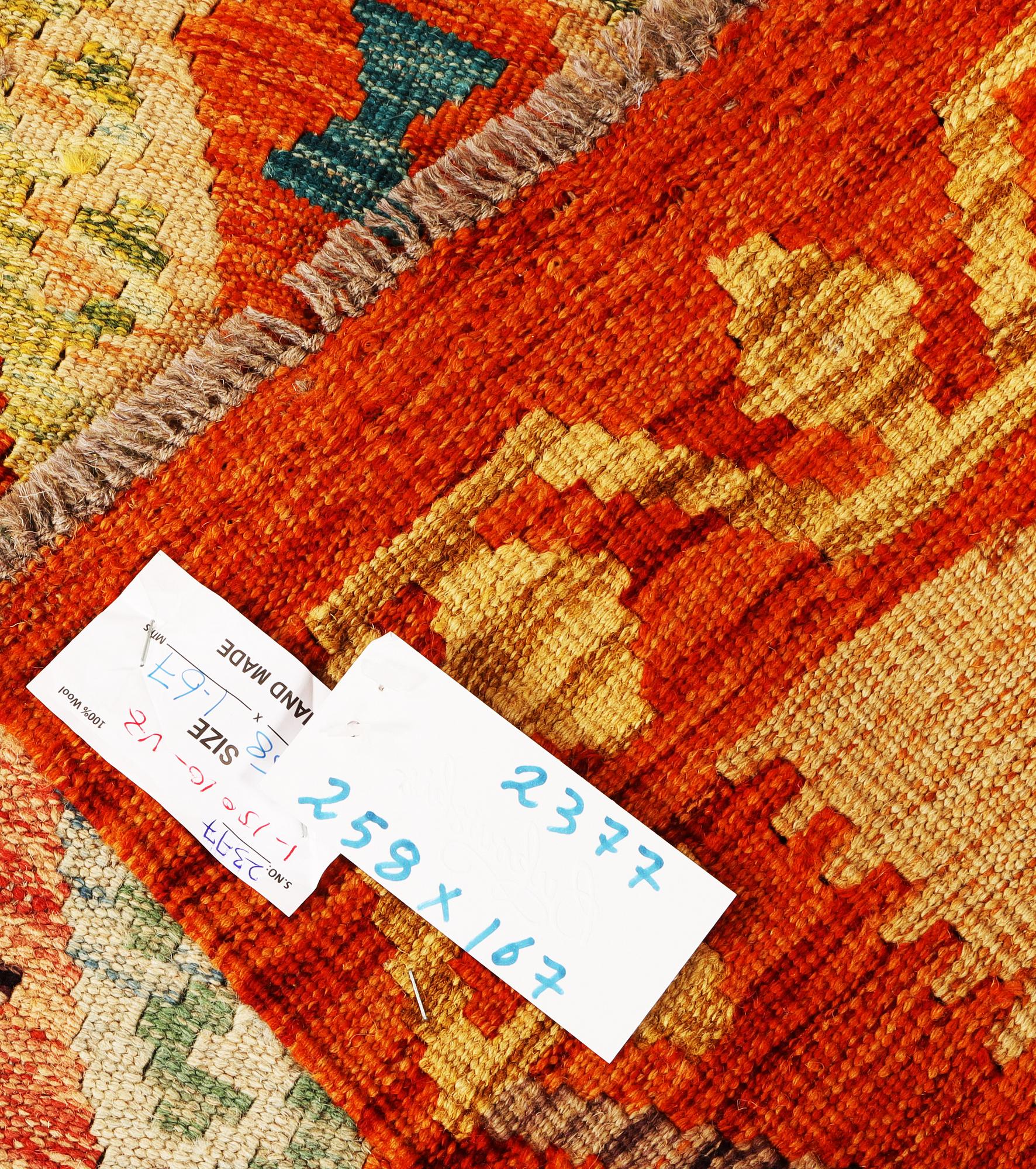 Matta, Kelim, Afghanistan, ca 258 x 167 cm.