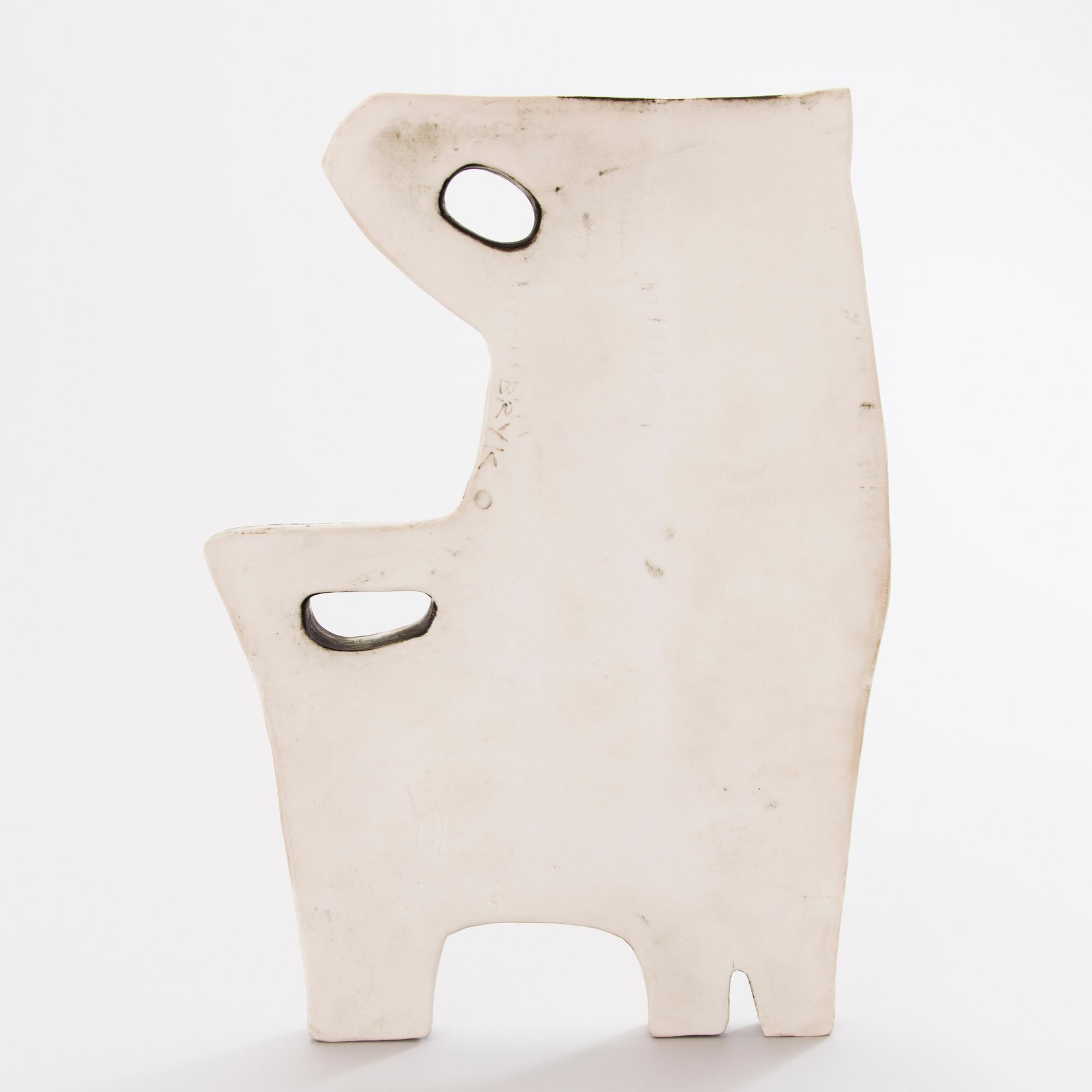 RUT BRYK, A stoneware relief signed BRYK.