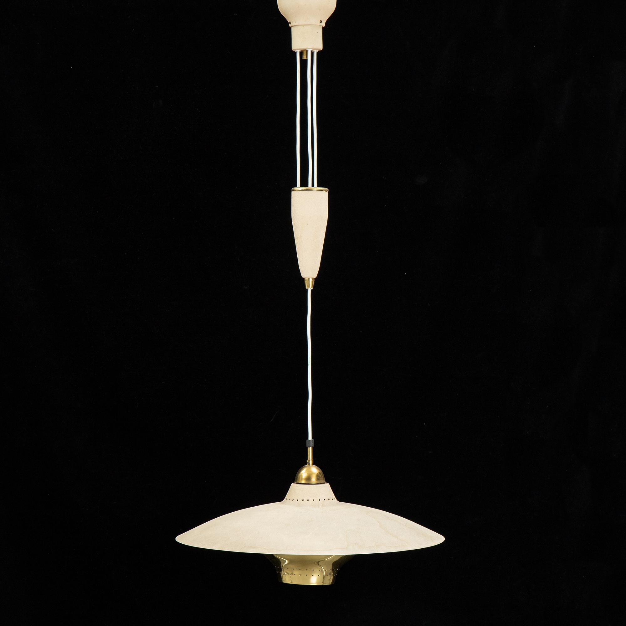 A Swedish ceiling light, 1940's/50's.