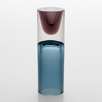 Tapio Wirkkala, A 'Double-Headed' glass vase signed Tapio Wirkkala Iittala - 3583.
