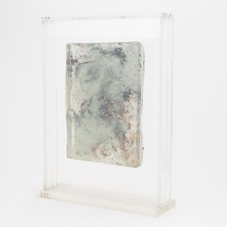 Egidio Constantini & Anthony Ellero, skulptur, glas, Murano, Italien, signerad.