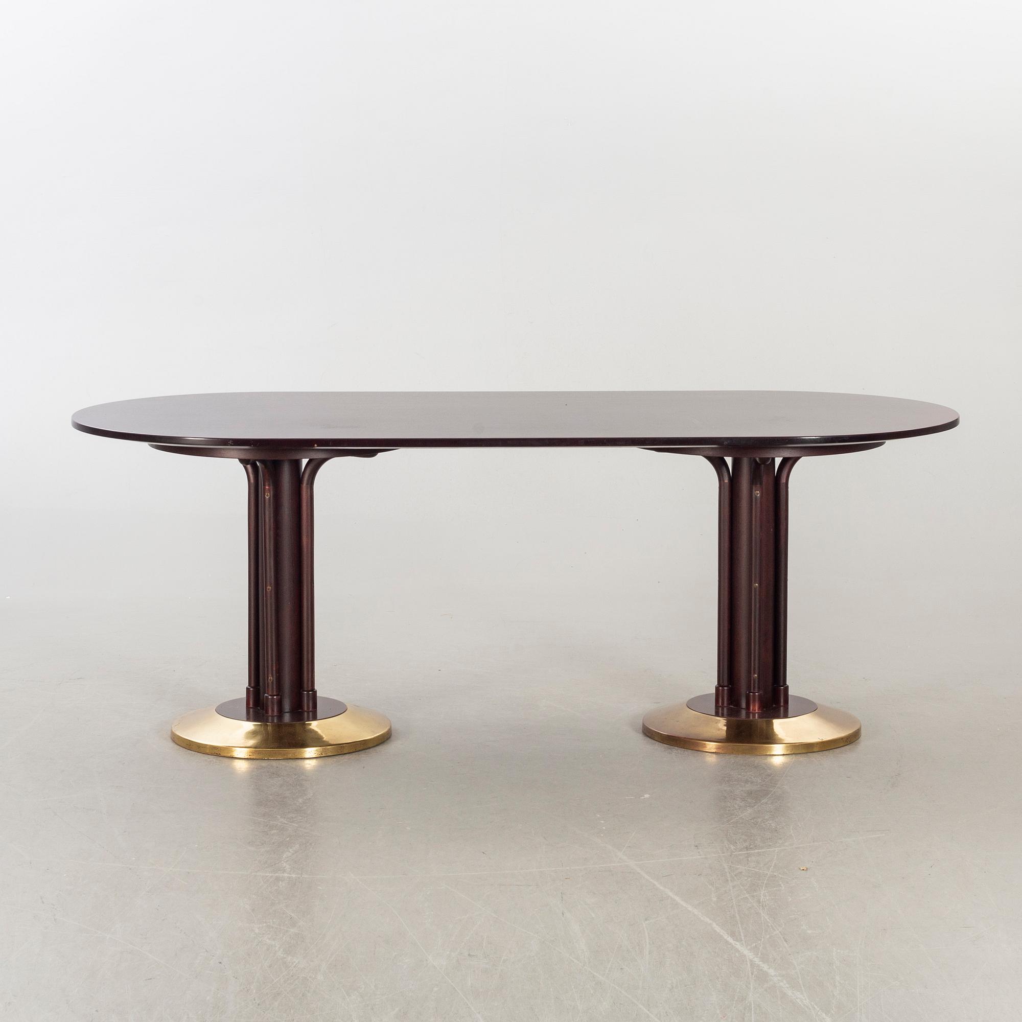 JOSEF HOFFMANN, a set of six "bat" chairs Wittmann Austria later part of the 20th century.