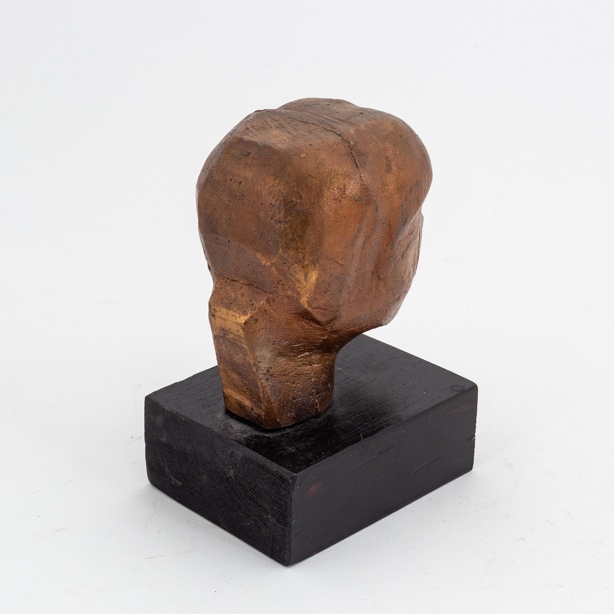 Torsten Renqvist, sculpture, bronze, signed TR, executed 1978.