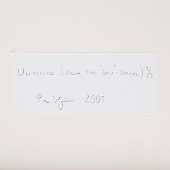 Per Wizén, "Untitled (from the 'Spin' series), 2001.