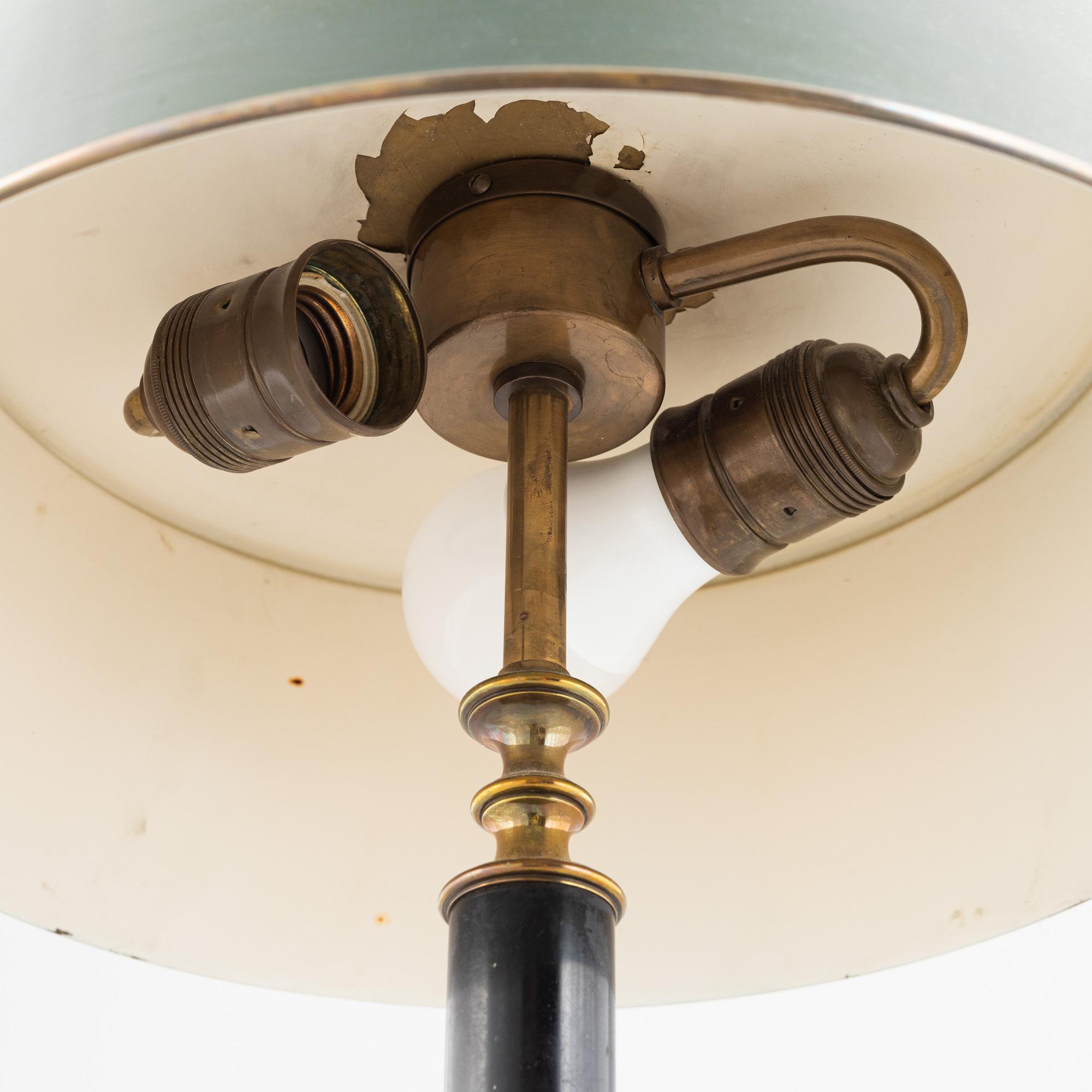 Melchior Wernstedt, a table lamp model "25760", Nordiska Kompaniet, 1920s-30s.