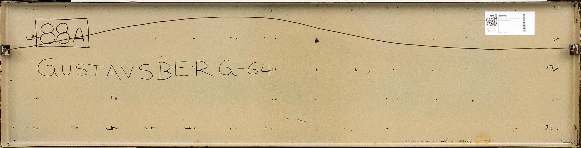 Bengt Berglund, enamel signed Gustavsberg.