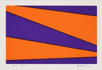 OLLE BAERTLING, serigraph in color, signed and numbered 40/100, dated 1972-73.