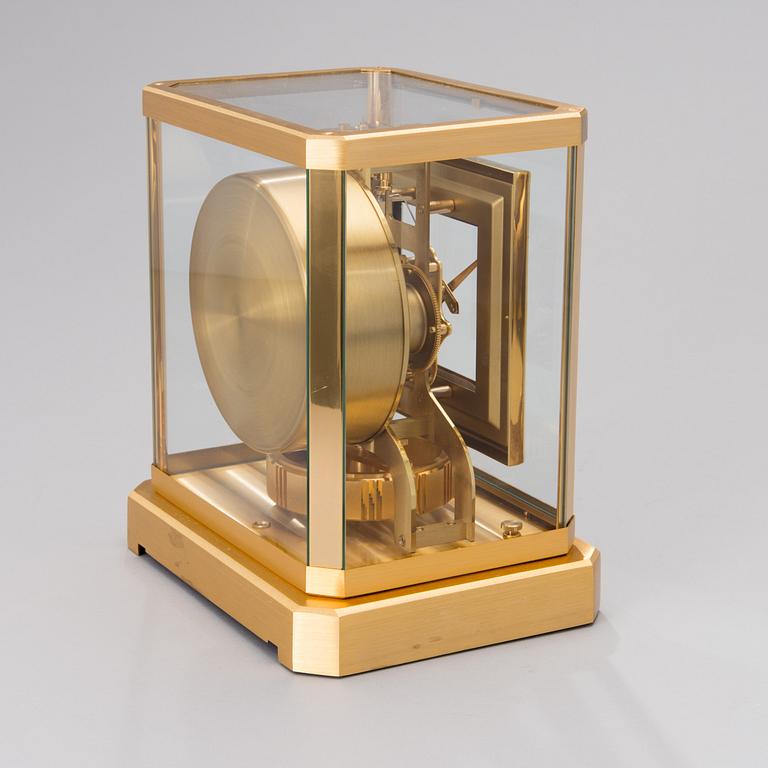 A 1970s Swiss Jaeger-LeCoultre "Atmos VIII C" mantle clock.