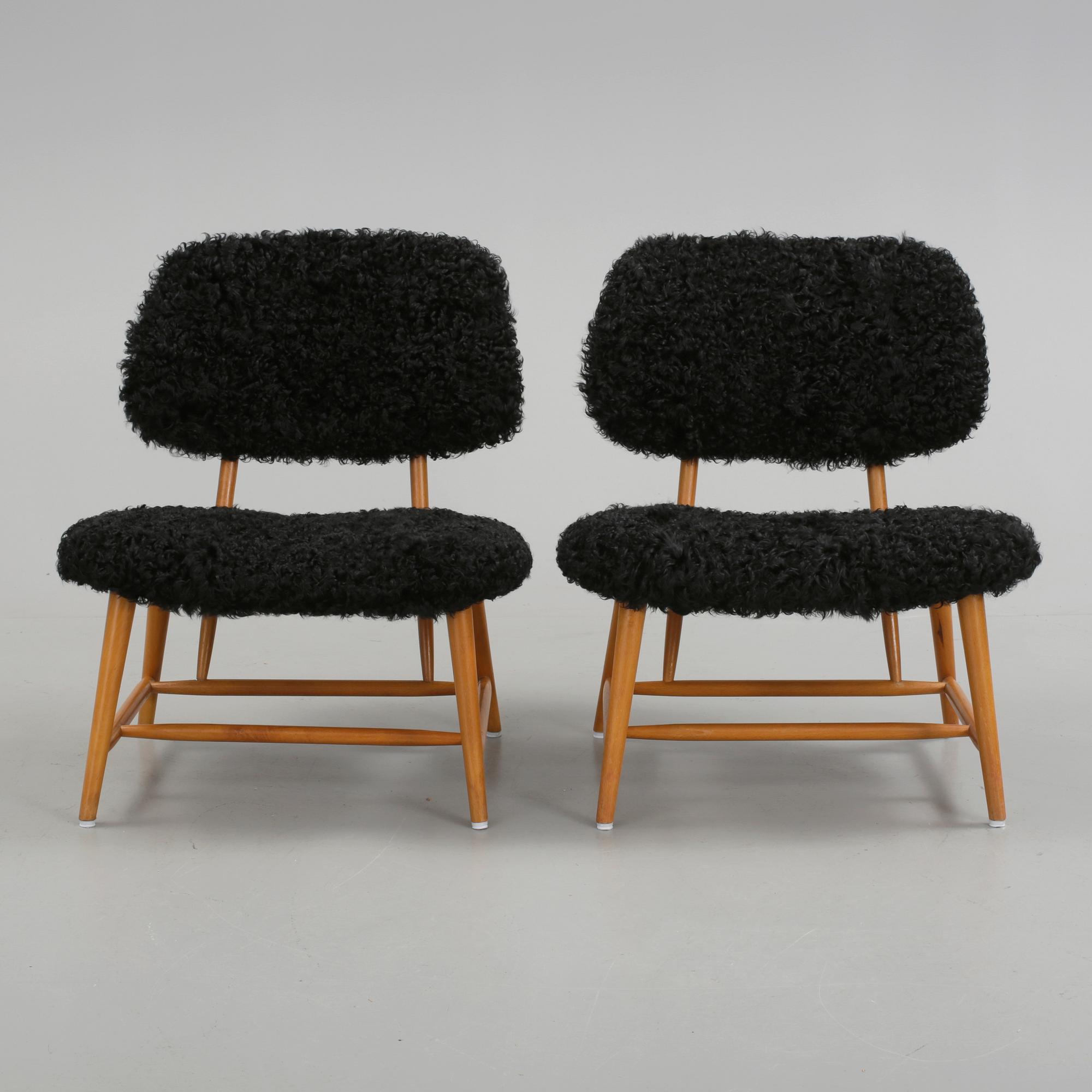 STOL, "TeVe", Alf Svensson, Ljungs Industrier. Modellen formgiven 1953.
