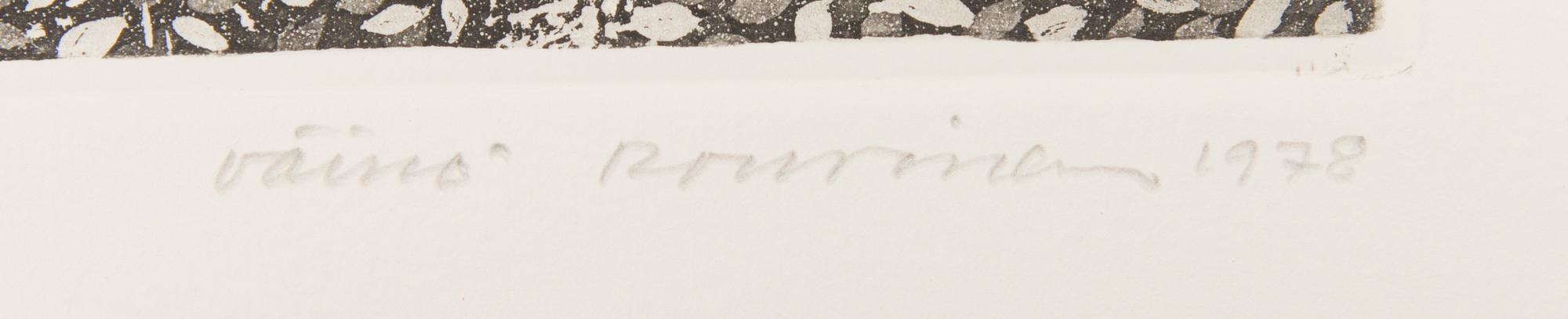 Grafikmapp, fjorton finländska poeter och konstnärer, Eurographica Helsingfors 1978.