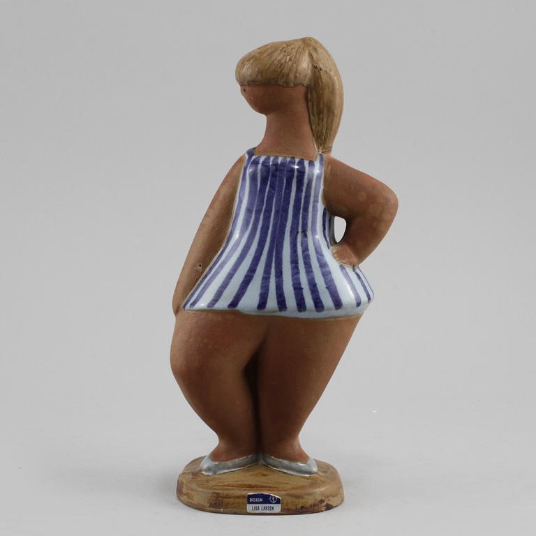 FIGURIN, stengods, Lisa Larson, Gustavsberg, 1900-talets andra hälft.
