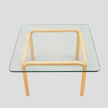 Alvar Aalto, a coffee table, model Y805A, Artek, late 20th century.