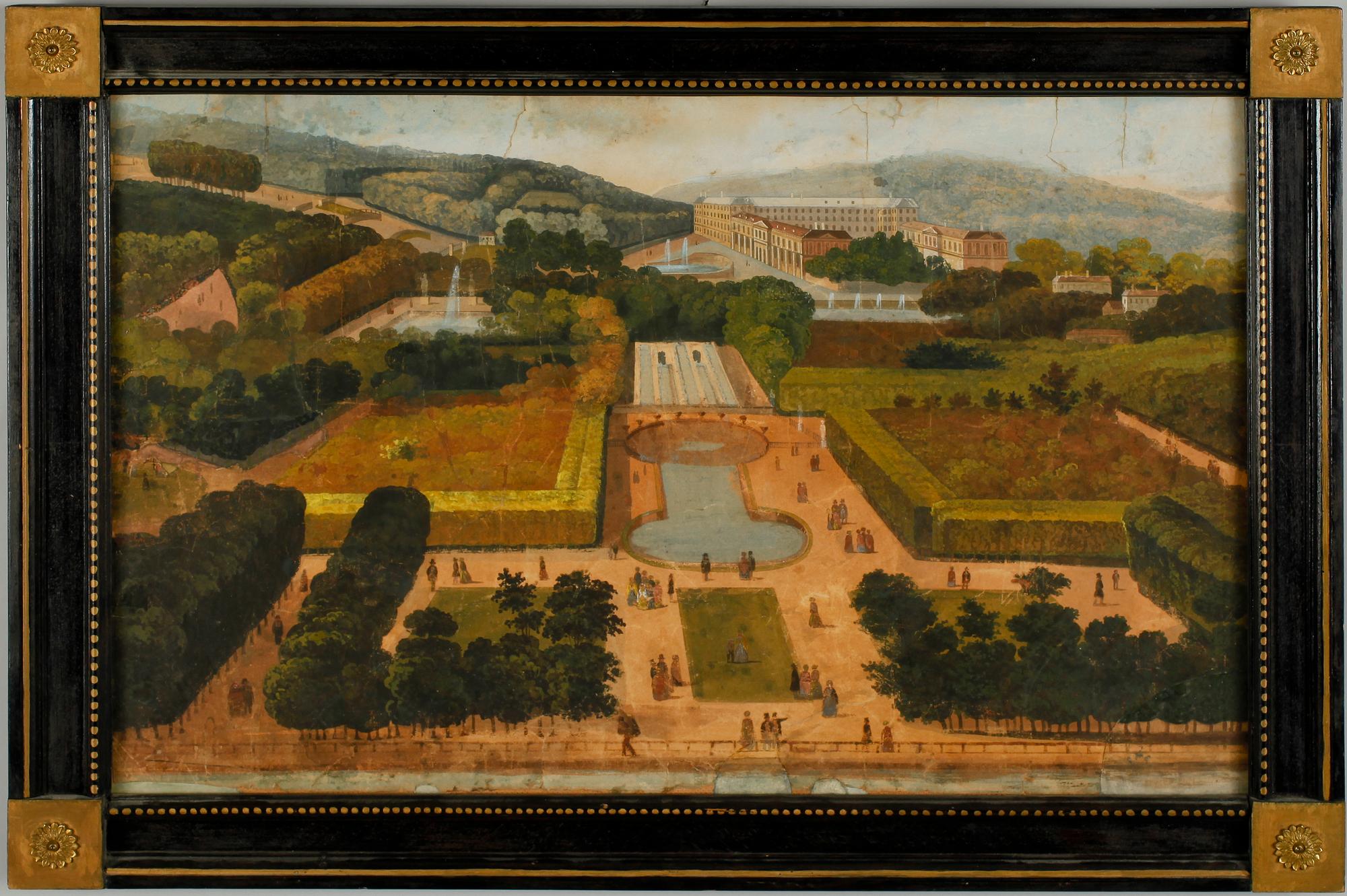 OKÄND KONSTNÄR, akvarell, 1800-tal.