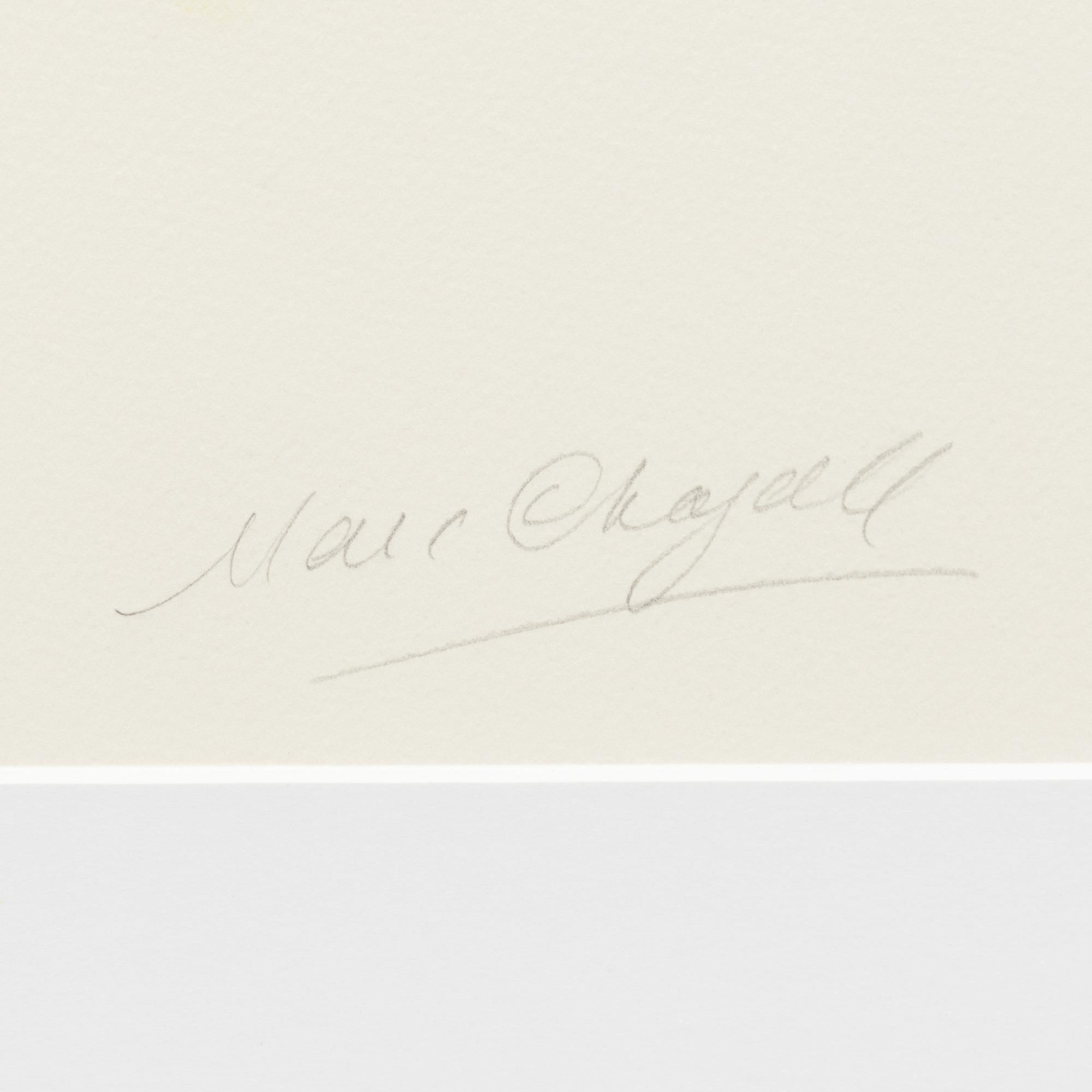 Marc Chagall, "La Coq au Croissant".