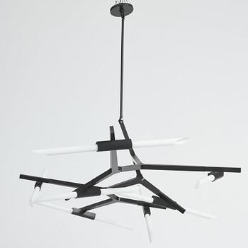 Lindsey Adelman, an "Agnes Chandelier 14" ceiling lamp, Roll and Hill, USA, post 2010.