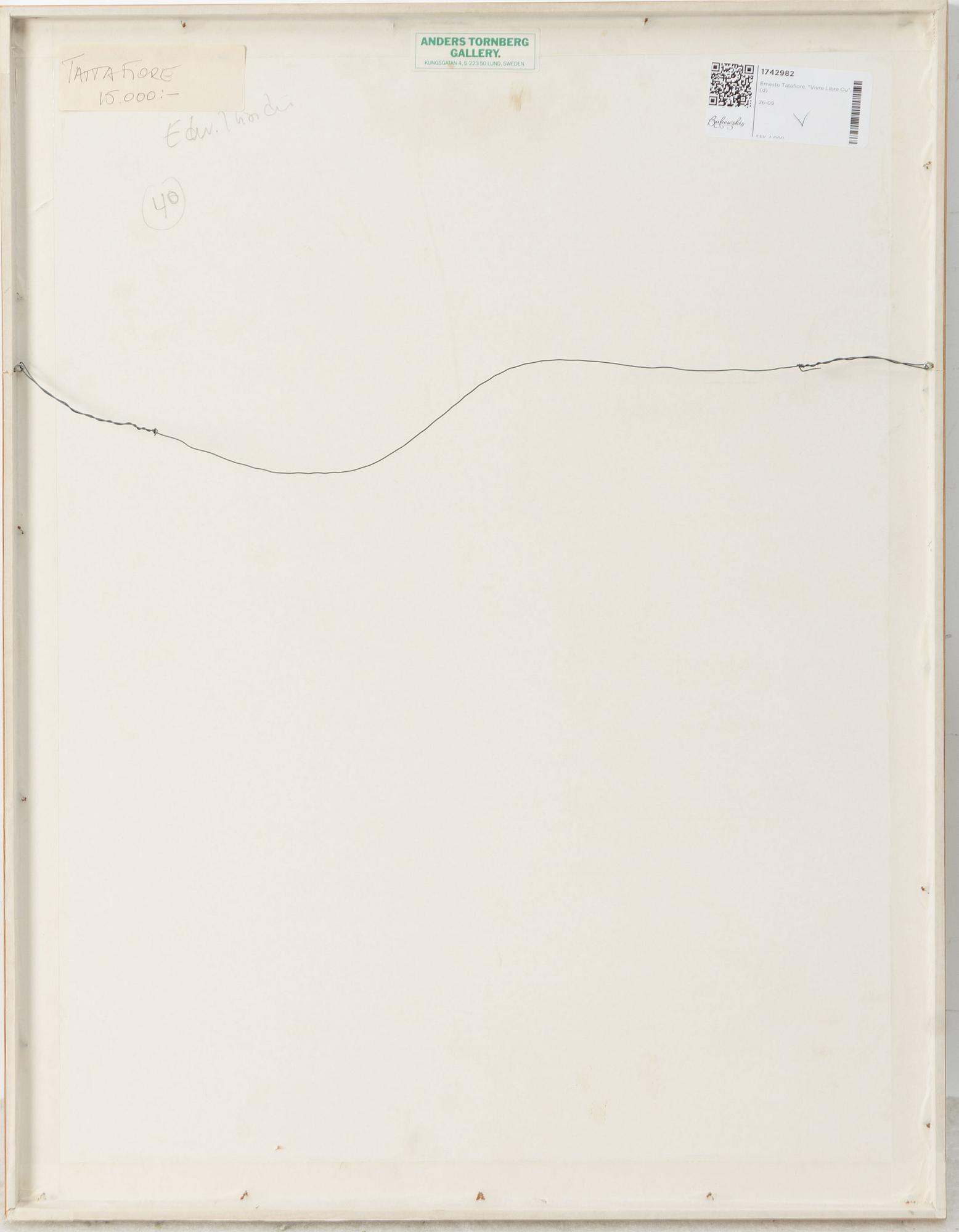 Ernesto Tatafiore, "Vivre Libre Ou".