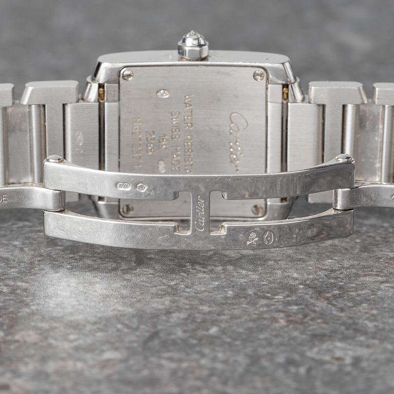 Cartier, Tank Francaise, ca 2000.