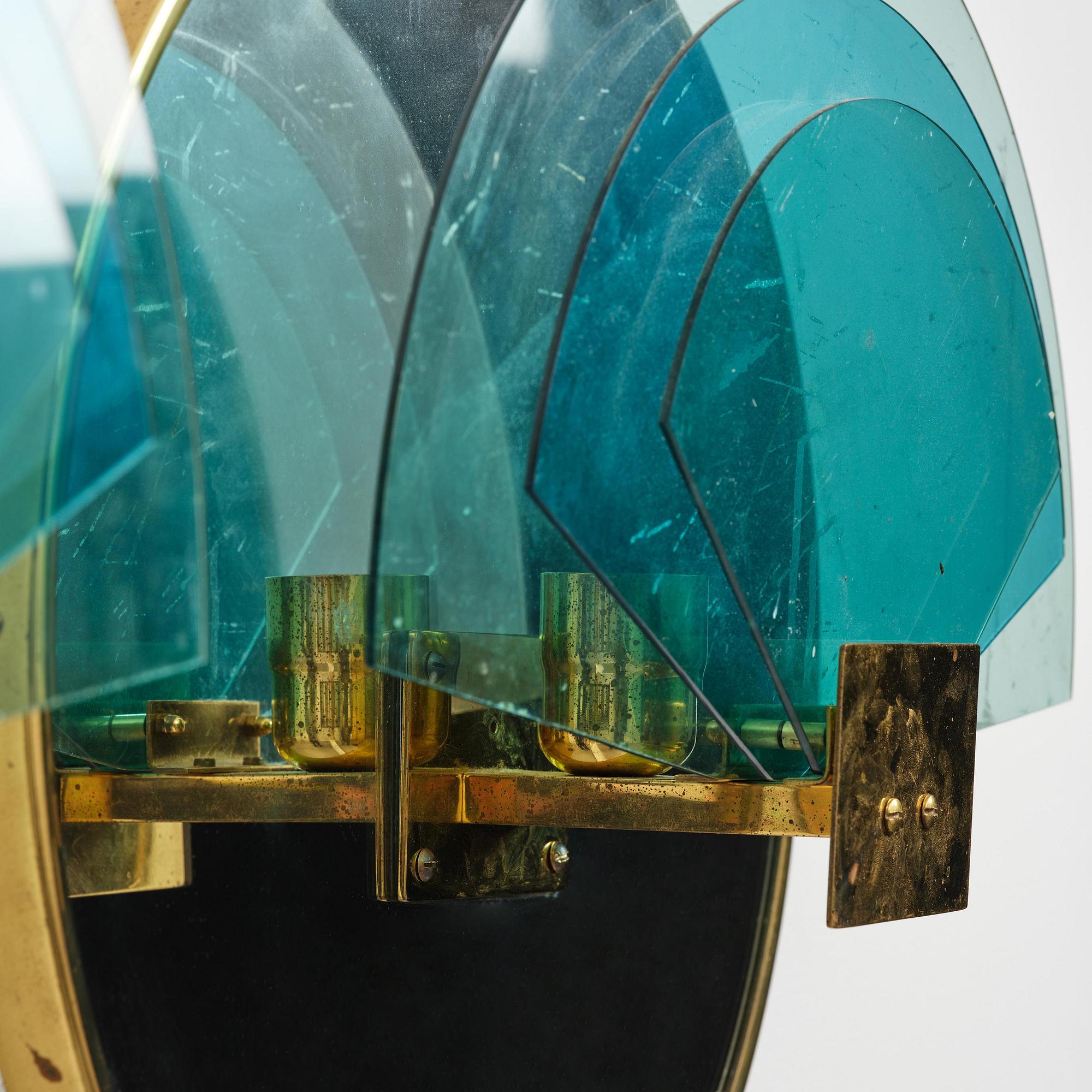 Hans-Agne Jakobsson, vägglampor, ett par, modell "C 2446", Hans-Agne Jakobsson AB, Markaryd, ca 1981-83.