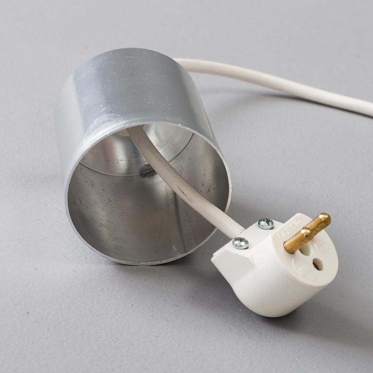 a 'Falkland' ceiling lamp by Bruno Munari, for Danese, Italy. Designed 1964.