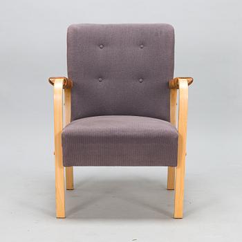 Alvar Aalto, a '47' armchair from the latter half of the 20th century for Artek.