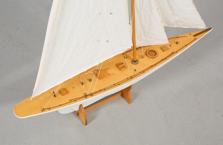 MODELLBÅT, 1900-talets andra hälft.