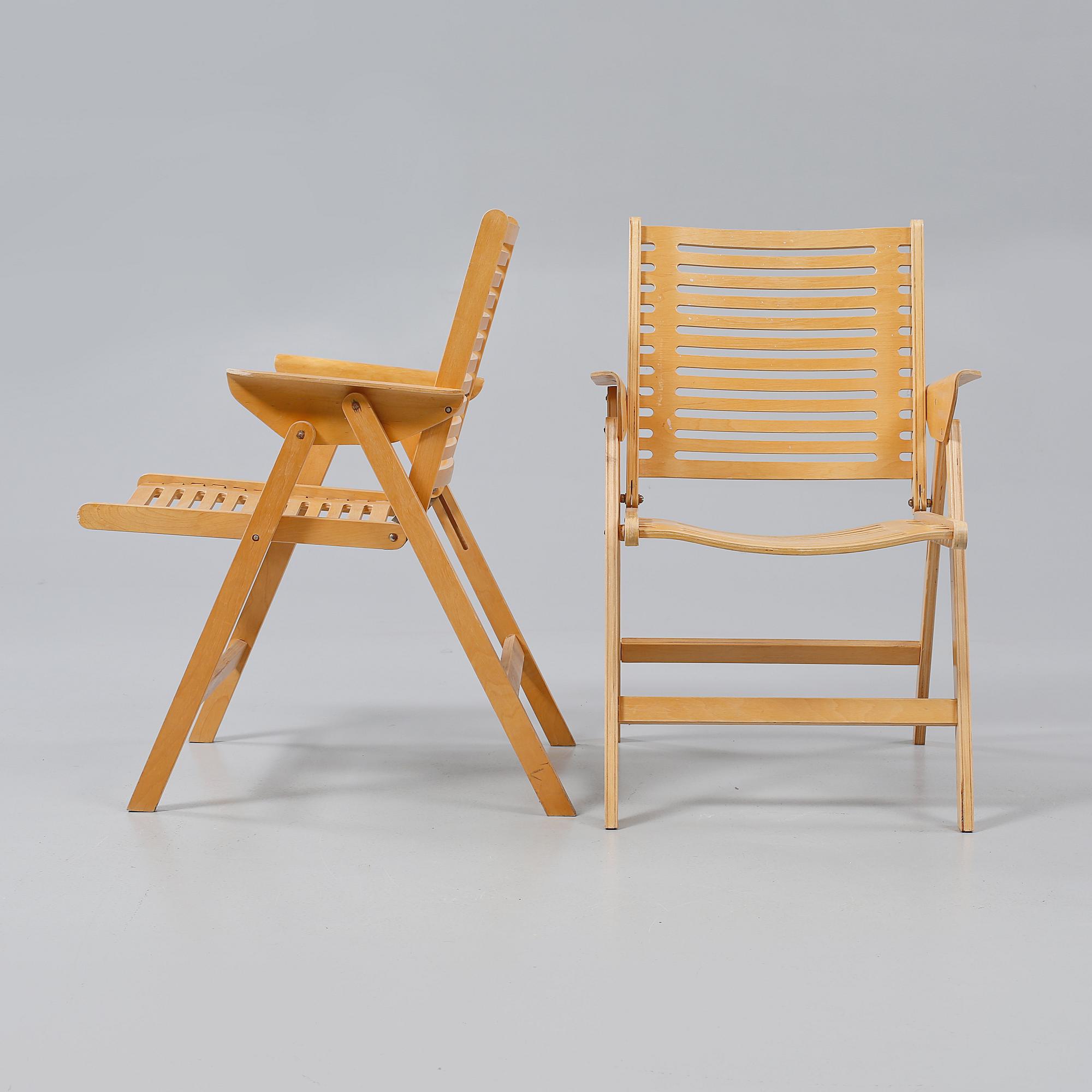 FÄLLSTOLAR, 4 st, Ikea, 1980-tal.