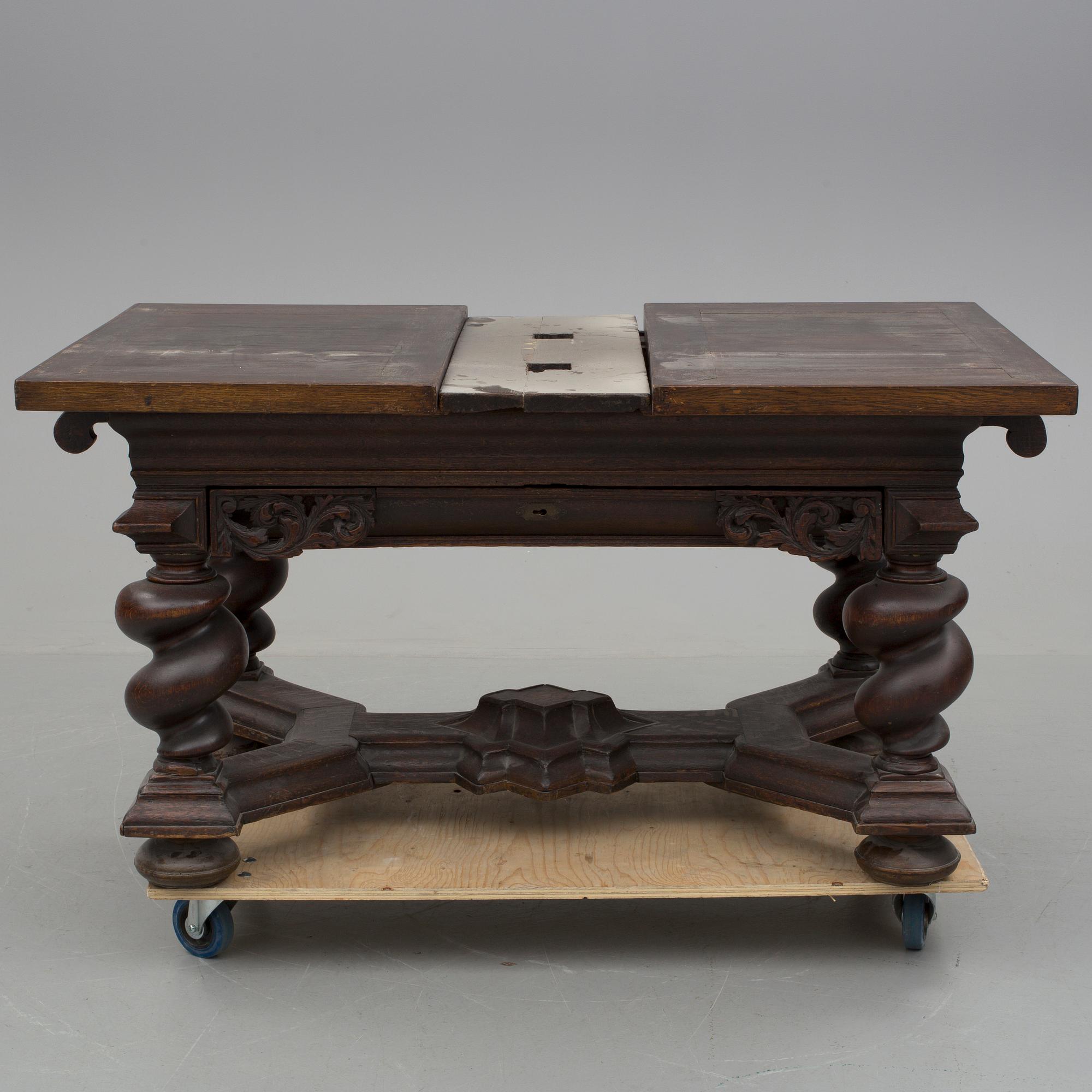 BORD, barockstil, 1800-tal.