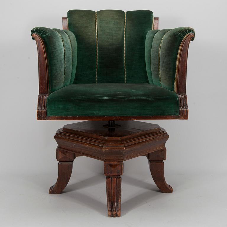 SKRIVBORDSSTOL, art déco, 1930-tal.