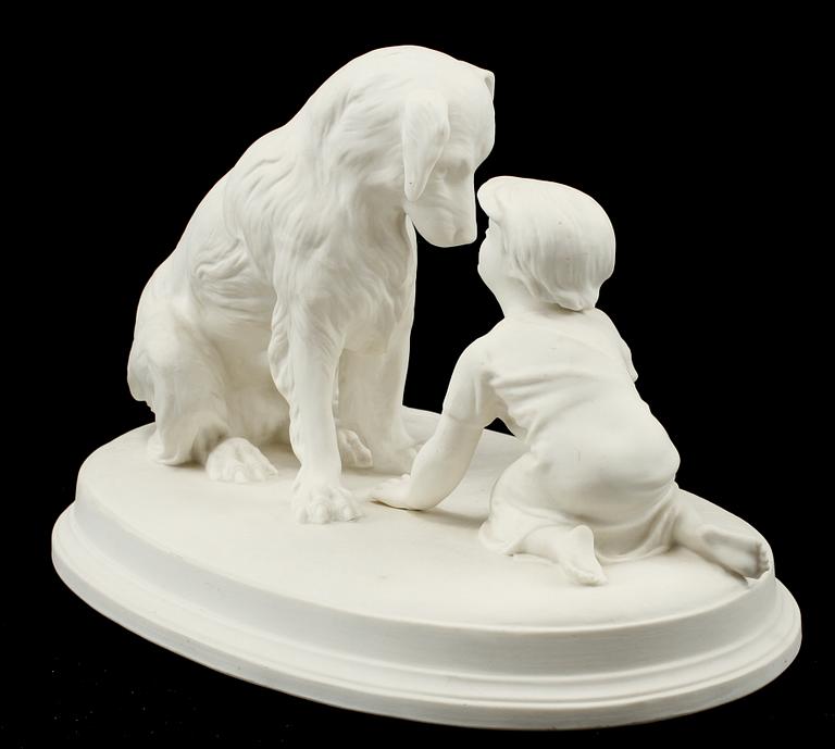 FIGURIN, parian, Gustavsberg, 1919.