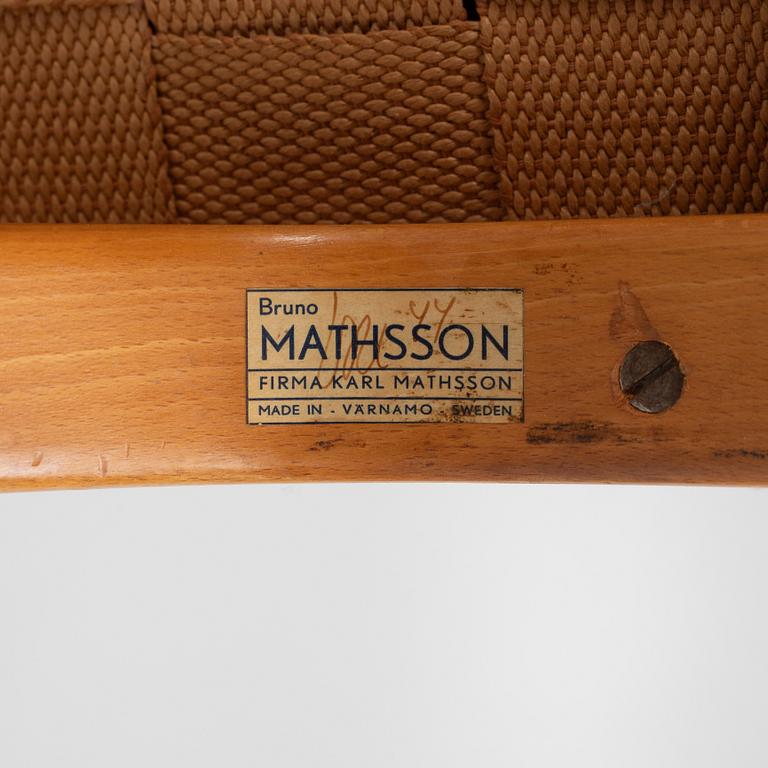 Bruno Mathsson, lounge chair, 'Pernilla', Firma Karl Mathsson -44.