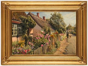 Peder Mork Mönsted, Gardens in bloom, Ålsgårde.