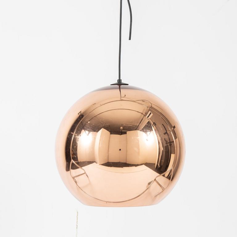 Tom Dixon, a 'Copper Shade' ceiling light, 21st Century.