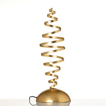 Tom Dixon, bordslampa, "The Spiral Lamp", London, 1990-tal.