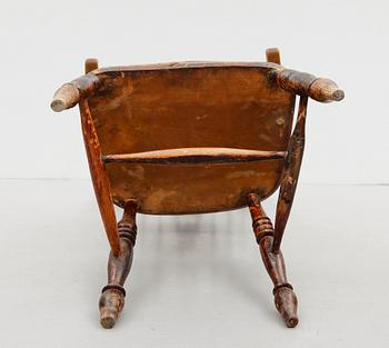KARMSTOL, sk Windsor, 1700-tal.