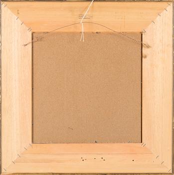 Jan Palmu, olja på pannå, signerad och daterad -78.