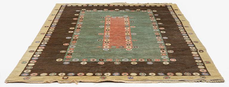 Märta Måås-Fjetterström, matta, "Tusenskönan" ("Bellis"), flossa, ca 300 x 205 cm, signerad AB MMF.