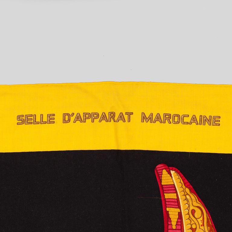 HERMÈS "Selle d'Apparat Marocaine", sjal.