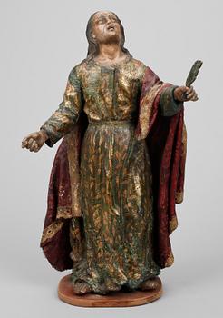 SKULPTUR, blandteknik, 1800/1900-tal.