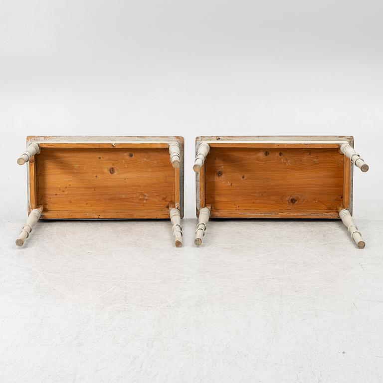 Bord, ett par, 1800-tal.