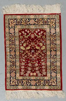 MATTO, silk, Hereke, possibly, ca 63 x 46 cm.