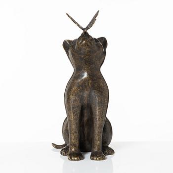 Dekorativ skulptur, brons, Fyrklövern.