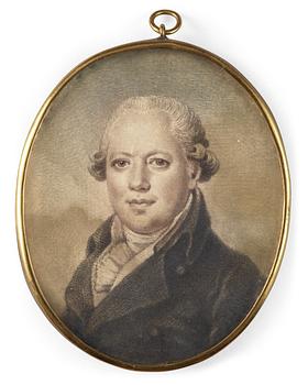 416. Jacob Axel Gillberg Tillskriven, "Kapten G Rylander" (en af Konungens Lif Drabanter) (-1840).