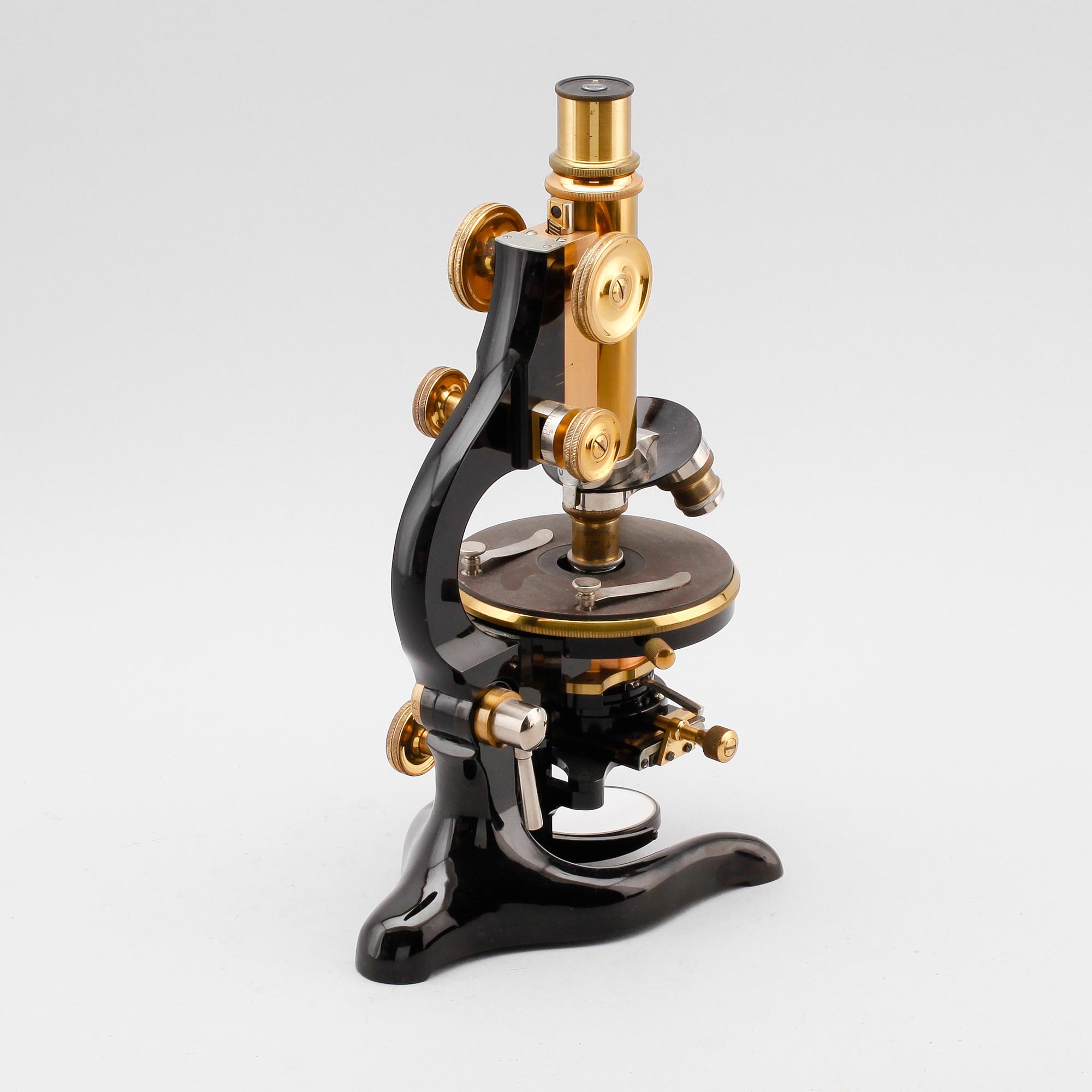 MIKROSKOP, No 156787, Ernst Leitz Wetzlar, 1900-talets första hälft.