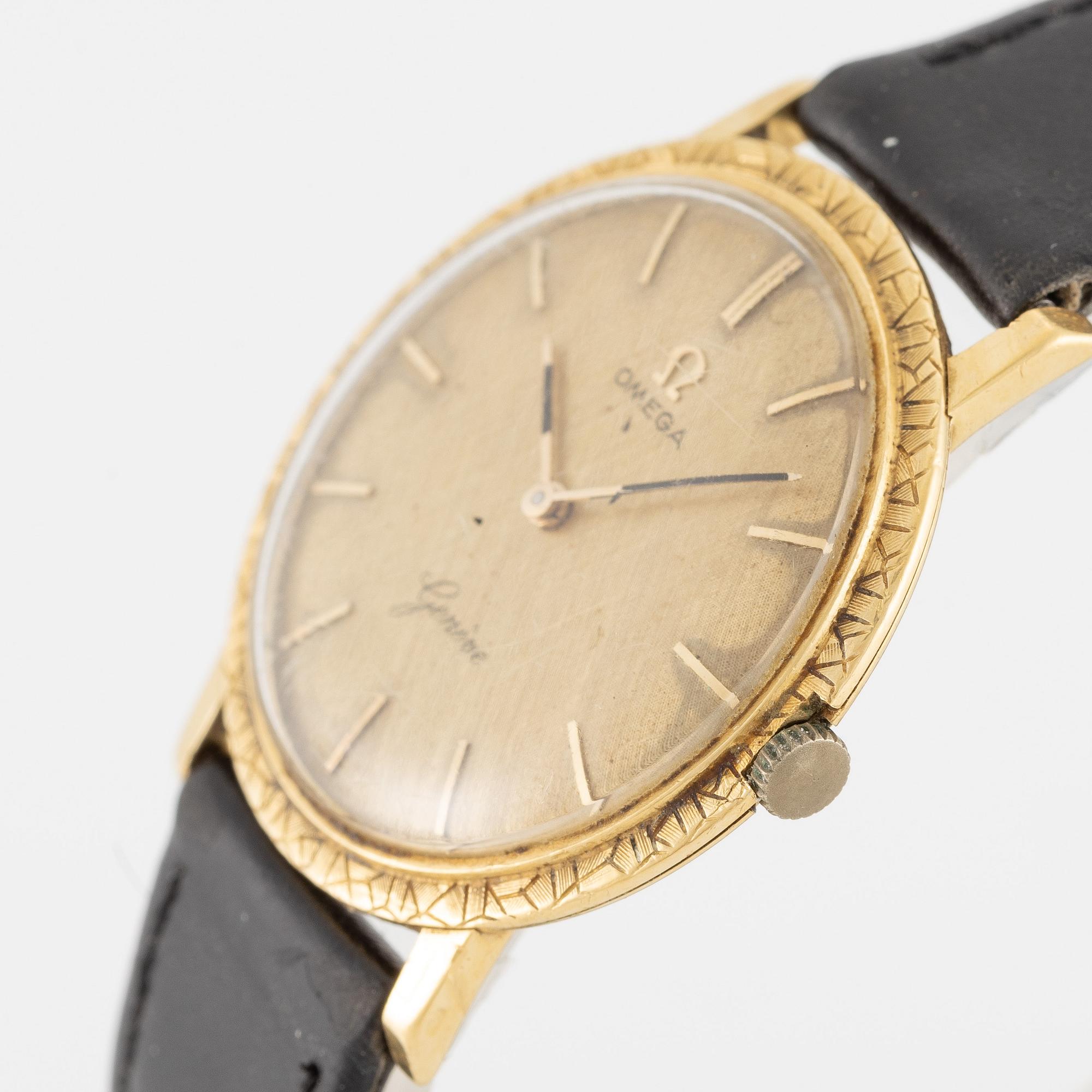 Omega, armbandsur, 31,5 mm.