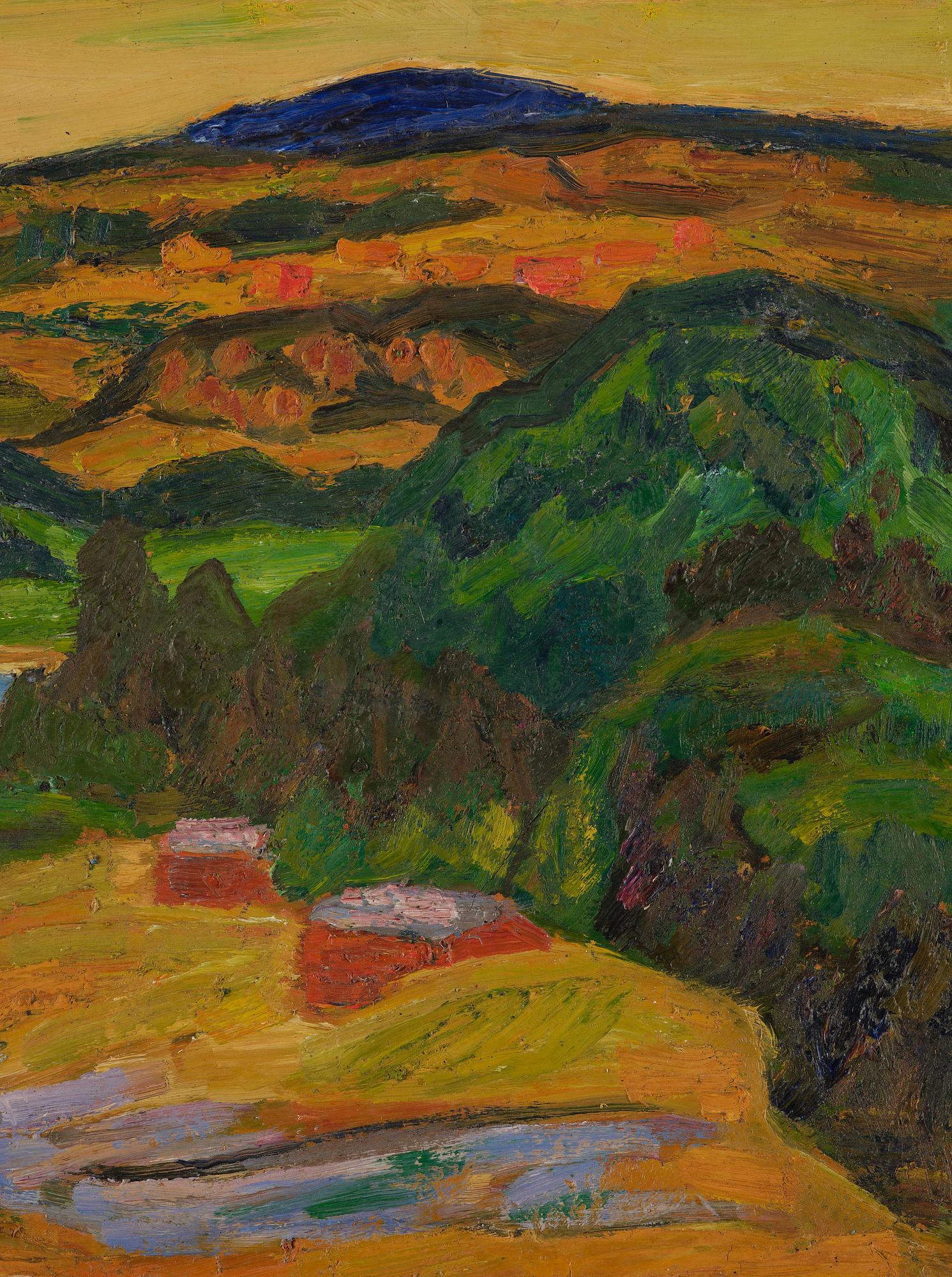 Helmer Osslund, Norrland Landscape.