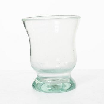 Glas, fyra stycken, Sverige, 1700-tal/tidigt 1800-tal.