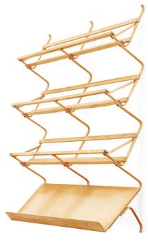 478. Two Bruno Mathsson birch shelves, Firma Karl Mathsson, 1940-50's.