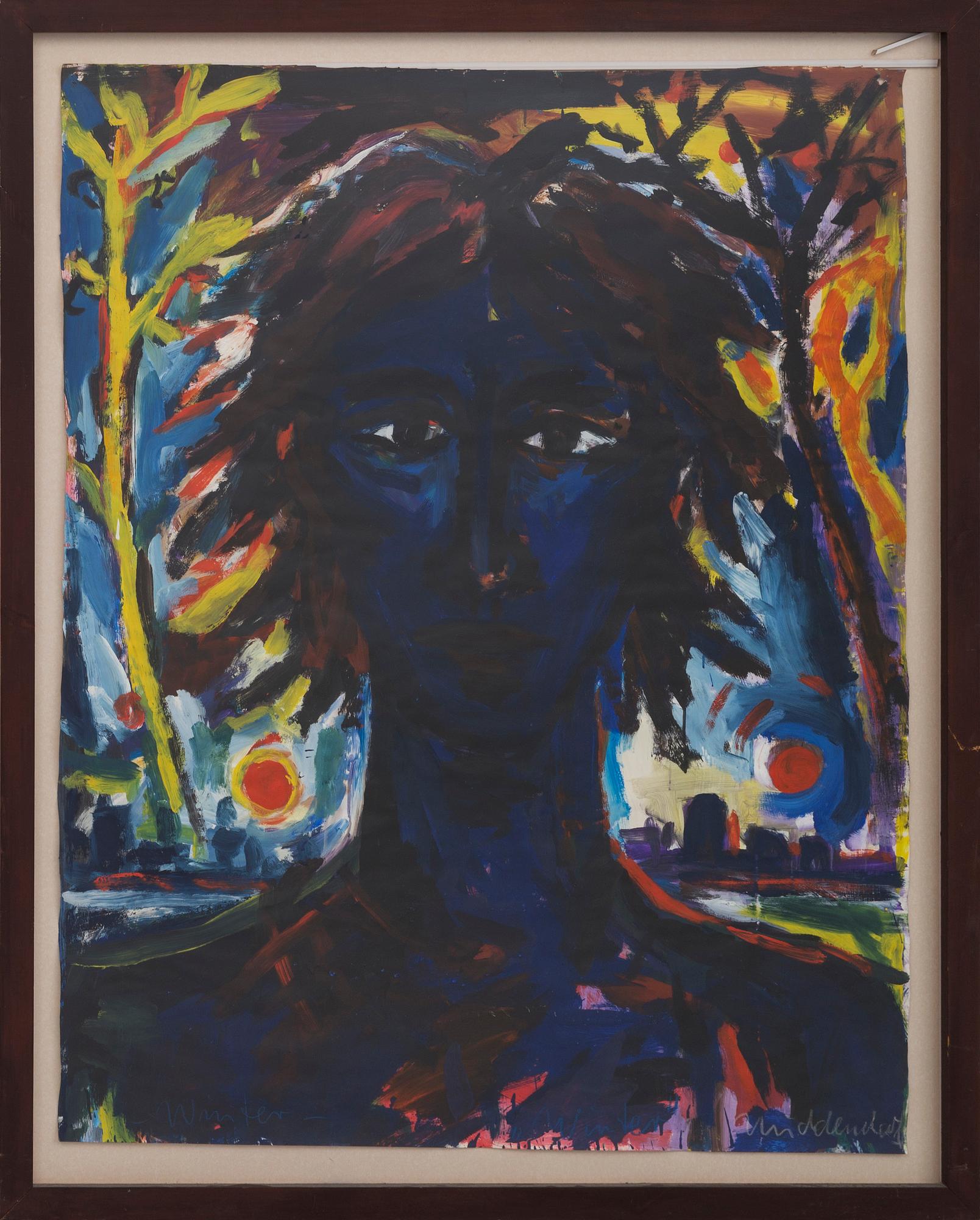 A PAINTING BY HELMUT MIDDENDORF.