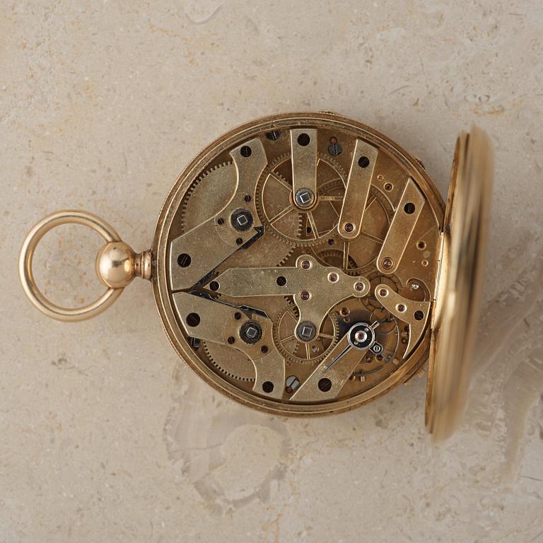 H.E. HOLST, Kjöbenhavn, pocket watch, 49 mm,
