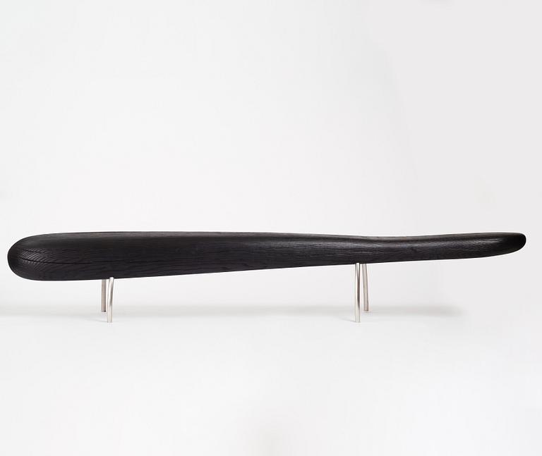 Per Brandstedt, a bench / sculpture, "I sing the body electric 4", Studio Per Brandstedt, Sweden 2018.